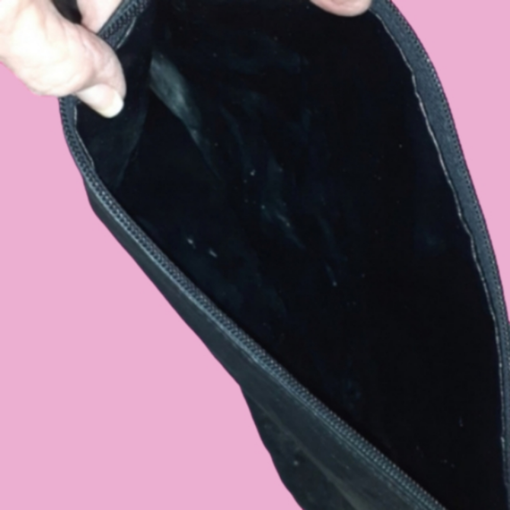BLACK LEATHER BAG - Picture 4 of 7